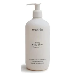Mushie - Baby Organic Body Lotion, 13.53 fl Oz (Fragrance Free)