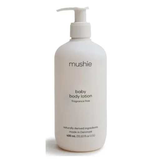Mushie - Baby Organic Body Lotion, 13.53 fl Oz (Fragrance Free)
