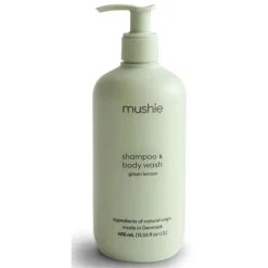 Mushie - Baby Shampoo & Body Wash (Green Lemon) 13.53 Fl Oz