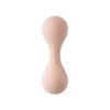 Mushie - brinquedo de chocalho de silicone para bebê, blush