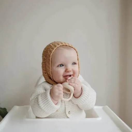 Mushie - Chupeta alimentadora de alimentos e frutas frescas para bebê de silicone 2Pk, lilás macio
