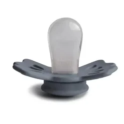 Mushie - chupeta de silicone simétrica 2Pk Sage/Great Grey Lucky, 0/6M