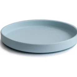 Mushie - Classic Silicone Suction Plate, Powder Blue