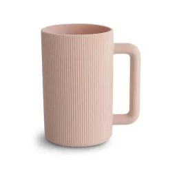 Mushie - Copo para enxaguar banho de bebê, blush