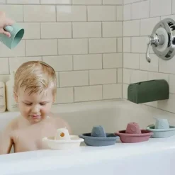 Mushie - Copo para enxágue de banho de bebê, 100% silicone de qualidade alimentar, sálvia