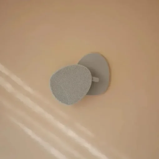 Mushie - Escova para tampa de berço para banho de bebê, cerdas macias de silicone, pacote com 2, ventos alísios/pervinca