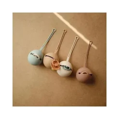 Mushie - Estojo de silicone para chupeta - Blush