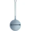 Mushie - Estojo porta chupeta de silicone, azul claro