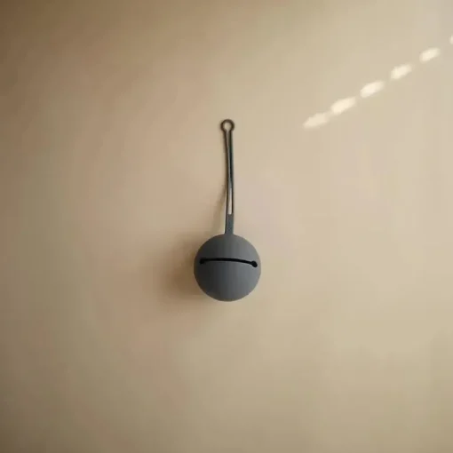 Mushie - Estojo porta-chupeta de silicone, Tradewinds