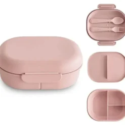 Mushie - Lancheira Bento, Blush