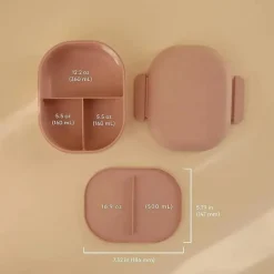 Mushie - Lancheira Bento, Blush