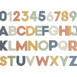 Mushie - Letters And Numbers Bath Play Set (Sol)
