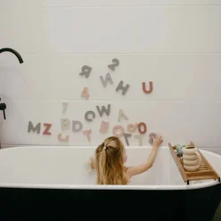 Mushie - Letters And Numbers Bath Play Set (Original)