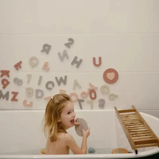 Mushie - Letters And Numbers Bath Play Set (Original)