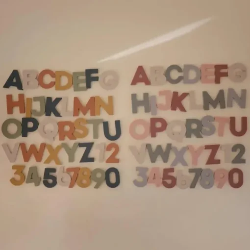 Mushie - Letters And Numbers Bath Play Set (Original)