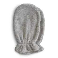Mushie - Luva de banho para bebê 2Pk, cinza