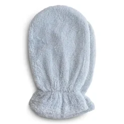 Mushie - luva de banho para bebê 2Pk, azul bebê