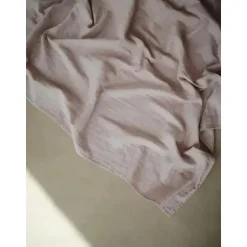 Mushie - Manta de musselina Swaddle - Rose Vanila