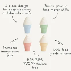 Mushie - Mix And Match Ice Cream Toy
