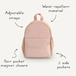 Mushie - Mochila Mini Infantil, Natural