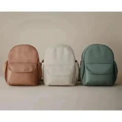 Mushie - Mochila Mini Infantil, Verde Romano