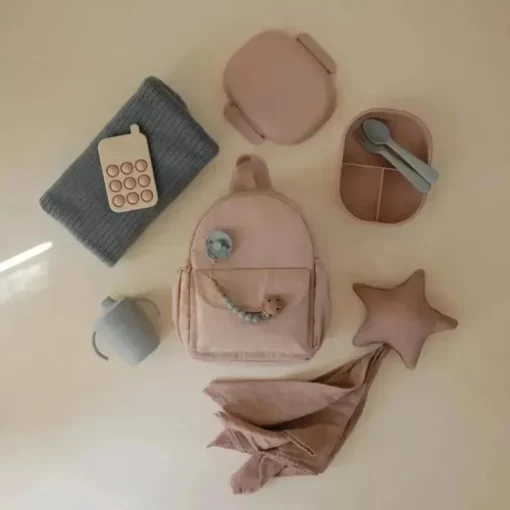 Mushie - Mochila Mini Infantil, Blush
