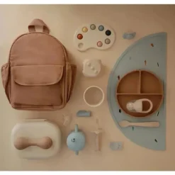 Mushie - Mochila Mini Infantil, Natural
