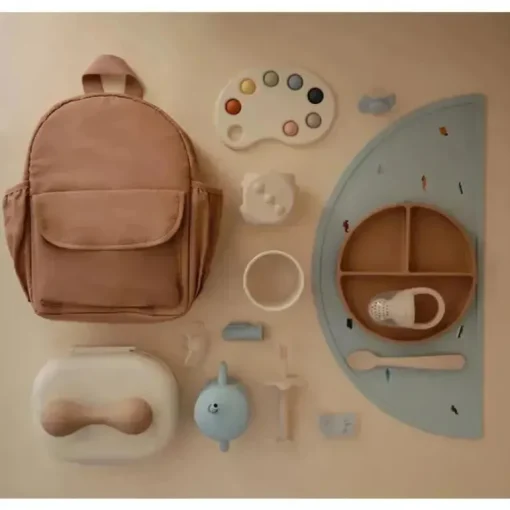 Mushie - Mochila Mini Infantil, Natural
