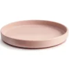 Mushie - Placa de sucção de silicone clássica, design antiderrapante sem BPA, blush