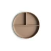 Mushie - Placa de Sucção de Silicone Bebê - Natural