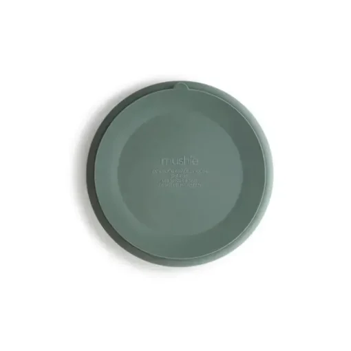 Mushie - Placa de sucção de silicone bebê - Cambridge Blue