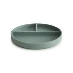 Mushie - Placa de sucção de silicone bebê - Cambridge Blue