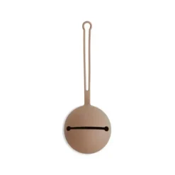 Mushie - Porta Chupeta de Silicone - Natural