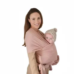 Mushie - Porta-envoltórios de bebê 100% algodão orgânico,