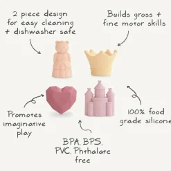 Mushie - Princess Mold Free Bath Play Set