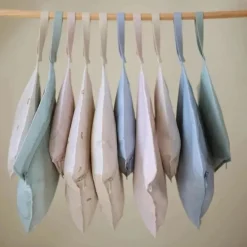 Mushie - Sacos úmidos resistentes à água, saco de armazenamento reutilizável grande e pequeno, conjunto de 2 ventos alísios
