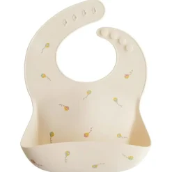 Mushie - Silicone Baby Bib, Kites