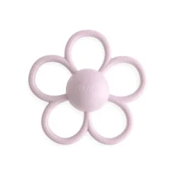 Mushie - Silicone Baby Daisy Rattle Teether Toy