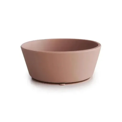 Mushie - Tigela de Sucção de Silicone (Blush)