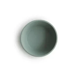 Mushie - Tigela de Sucção de Silicone Bebê - Cambridge Blue