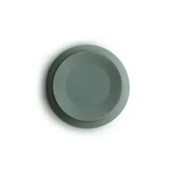 Mushie - Tigela de Sucção de Silicone Bebê - Cambridge Blue