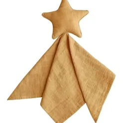 Mushie Lovely Cobertor Estrela Lovey - Amarelo Outono
