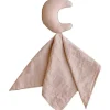 Mushie Lovely Cobertor Moon Lovey - Rosa Blush