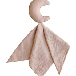 Mushie Lovely Cobertor Moon Lovey - Rosa Blush