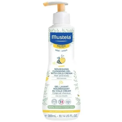 Mustela - Gel de Limpeza Nutritivo para Bebé 300ml