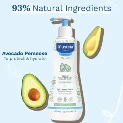 Mustela - Gel de Limpeza Suave Bebé, 750ml
