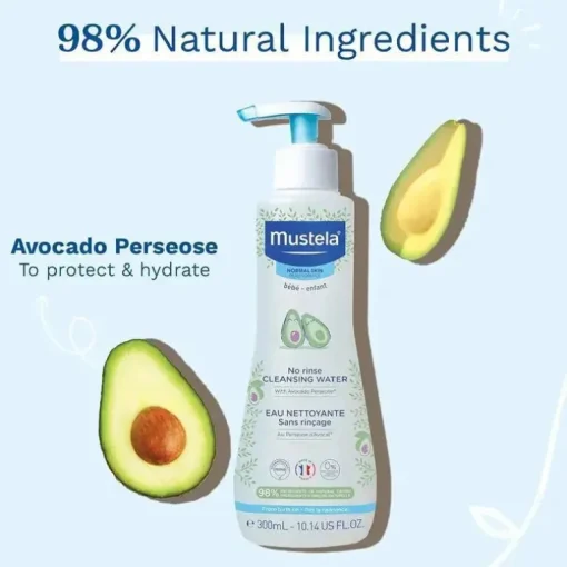 Mustela - Água de limpeza sem enxágue 300ml