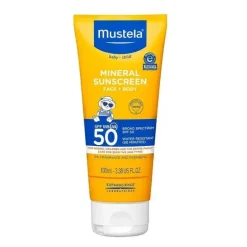 Mustela - Loção Mineral para Bebês Rosto e Corpo SPF 50