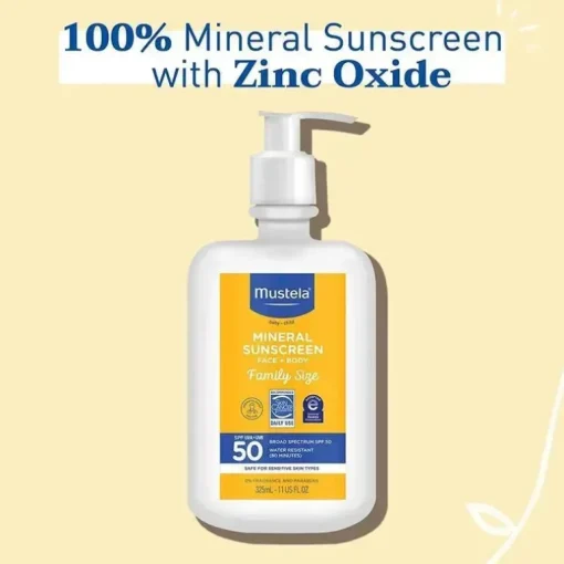 Mustela - Loção Solar Bebé Mineral SPF 50