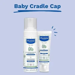 Mustela - Shampoo Espuma Bebê para Recém-Nascidos, 5Oz